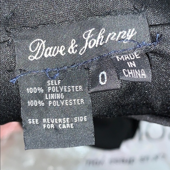 •Long, Black, Rhinestone Dress - Picture 6 of 6